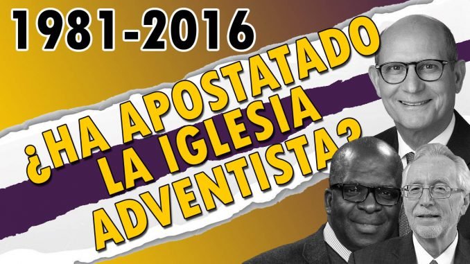 Ha apostatado la iglesia adventista - Encabezamiento Blog
